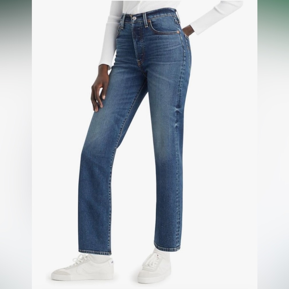 Levi's Ribcage Straight Ankle Jeans